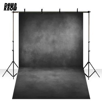 

DAWNKNOW Vinyl Photography Backdrops Vintage Polyester Background Concrete Wall Dark Grey For Wedding Photo Studio 796