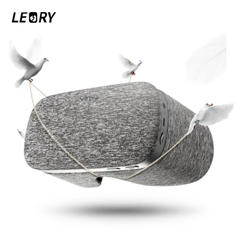 

LEORY 5.5Inch Cloth VR Glasses bluetooth Light Breathable Hardware Acceleration VR 3D Glasses With USB TF Card WiFi 4K Output