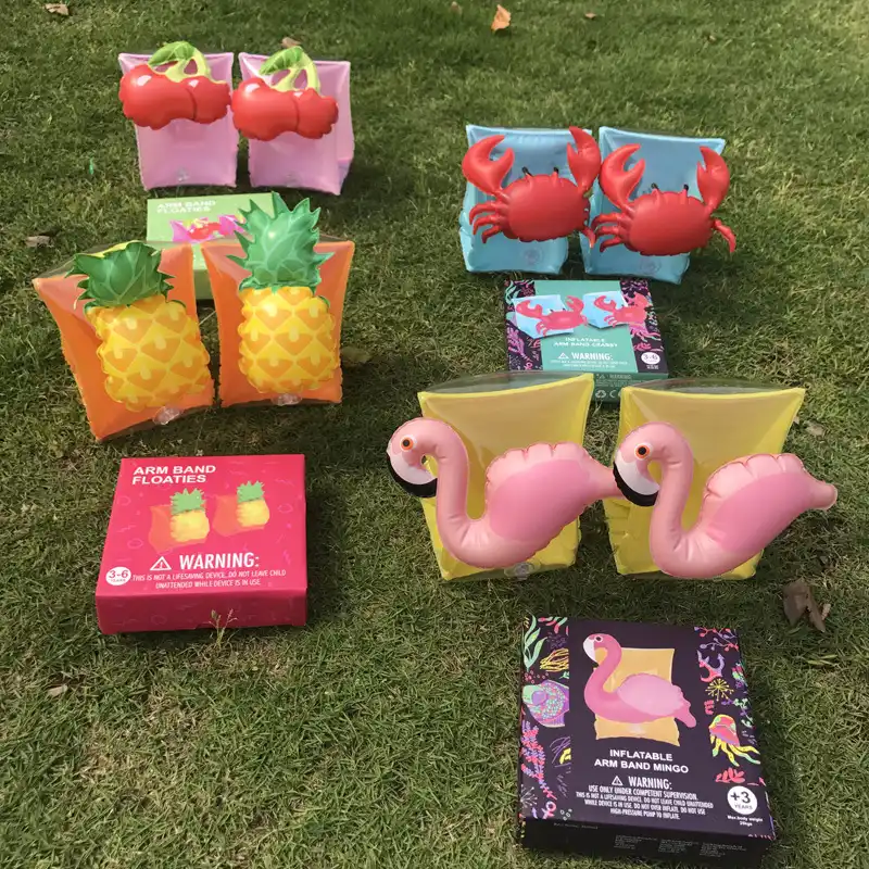 flamingo arm floaties