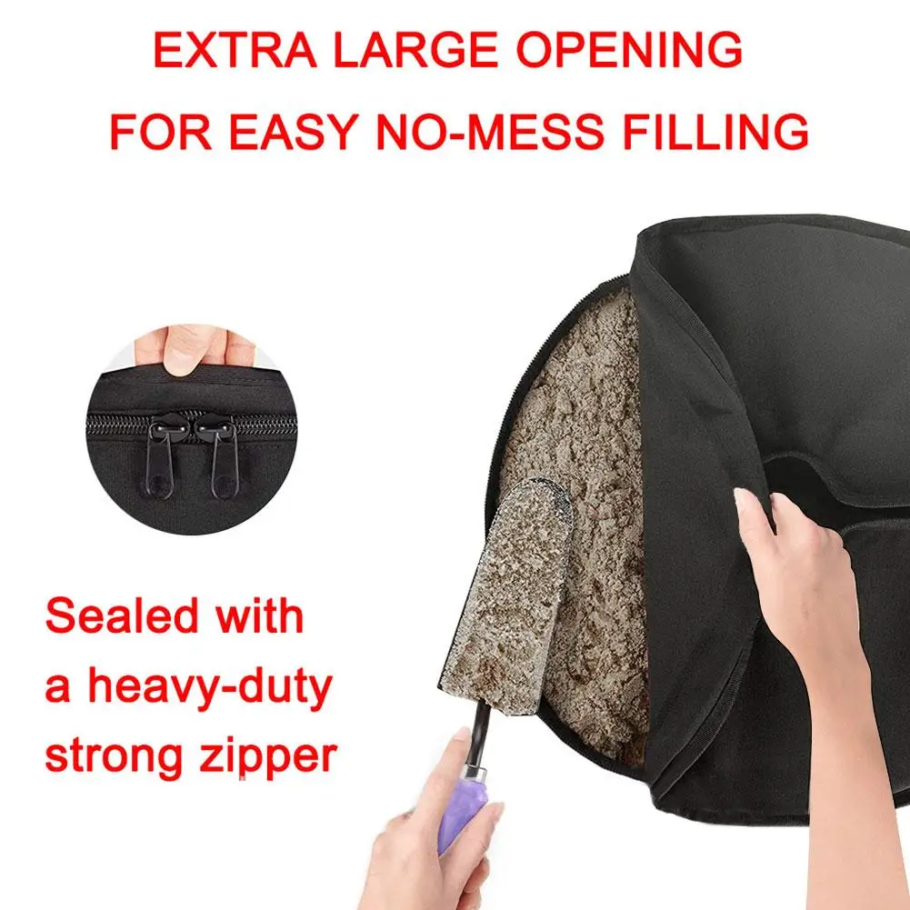 Beach Garden Umbrella Base Weights Bag Cloth Pouch Leg Weights For Pop Up Canopy Tent Parasol Consolidate The Outdoor Umbrella