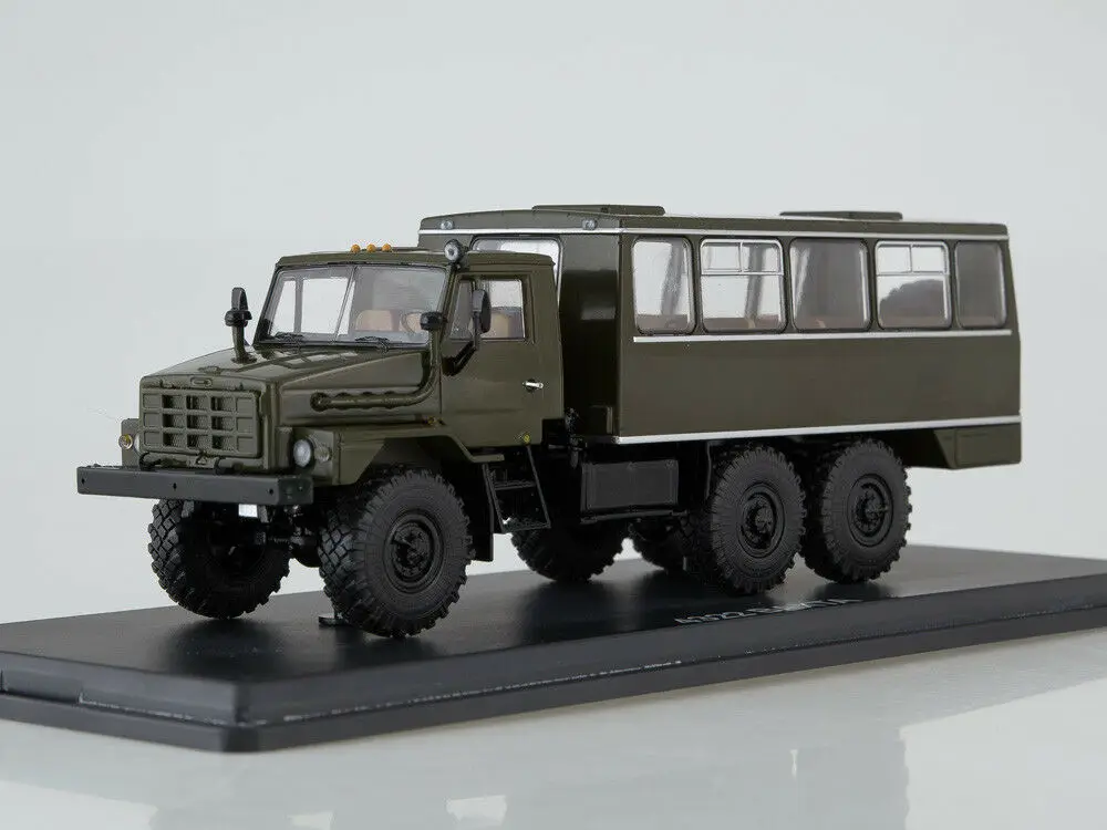 NEW Start Scale Models 1/43 Scale URAL-4322 Shift bus NZAS-4211 USSR Truck SSM1224