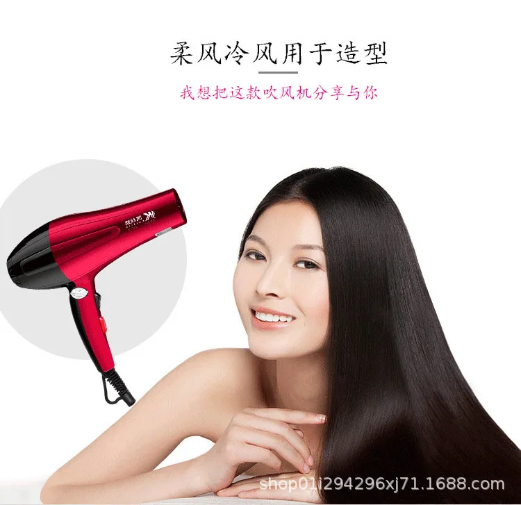 Hair Dryer Electromechanical Cannot Drive High-Power Household Heating And Cooling Air 2000 Hair Dryer a Generation of Fat