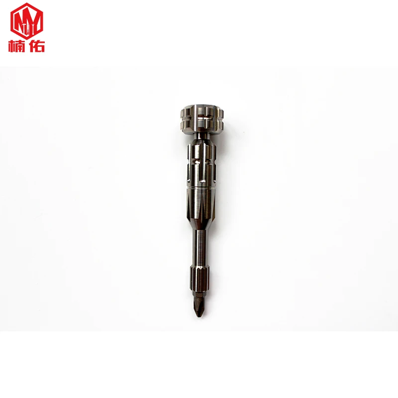  1PC Titanium EDC Cross Screwdriver Disassembly Gadget Phillips Screwdriver Bit Portable Riding Equi