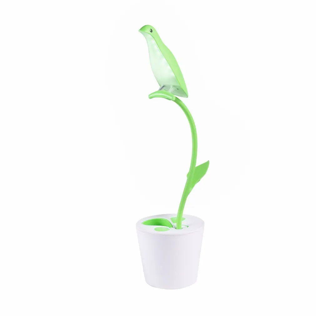 

Unique Bird USB 13 LED Desk Lamp Flexiable Reading Table Night Light with Pen Holder Children Kids Bedroom Living Room Light