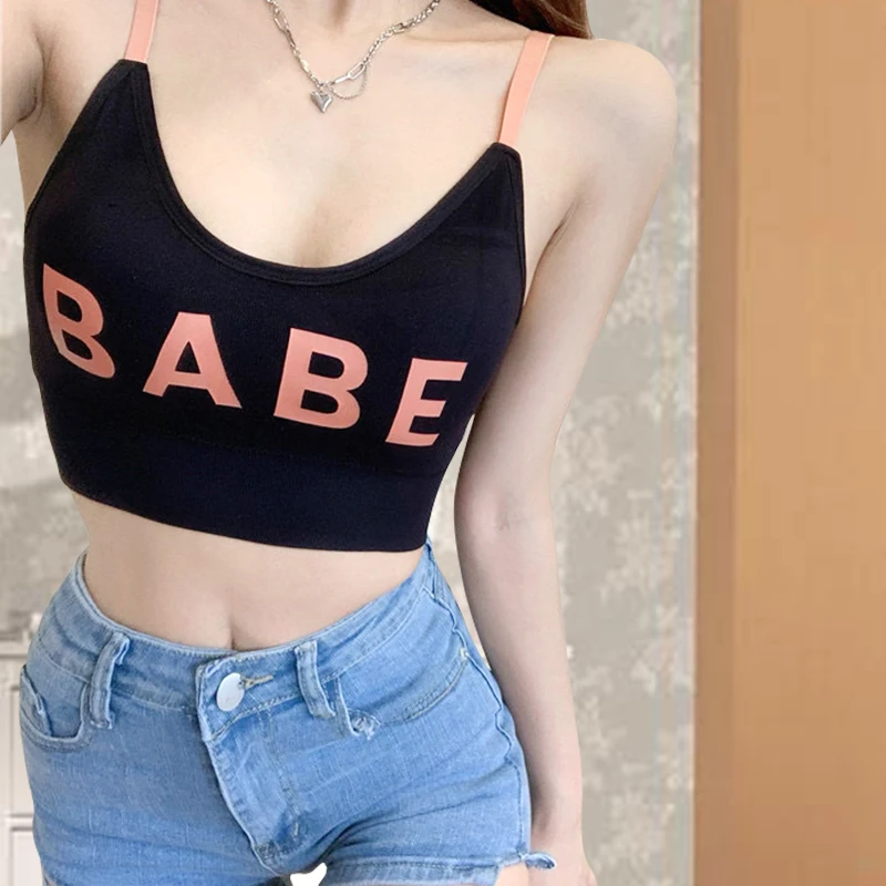 Underwear Women's Bras Tube Tops Fashion Push Up Comfort Bralette New Women's Tops Female Crop Top Rimless Sexy Lingerie