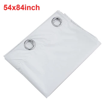 

With Waterproof Coating Room Darkening Soft Window Cover 8 Grommets Blackout Curtain Easy Install Home Decor Thermal Insulated