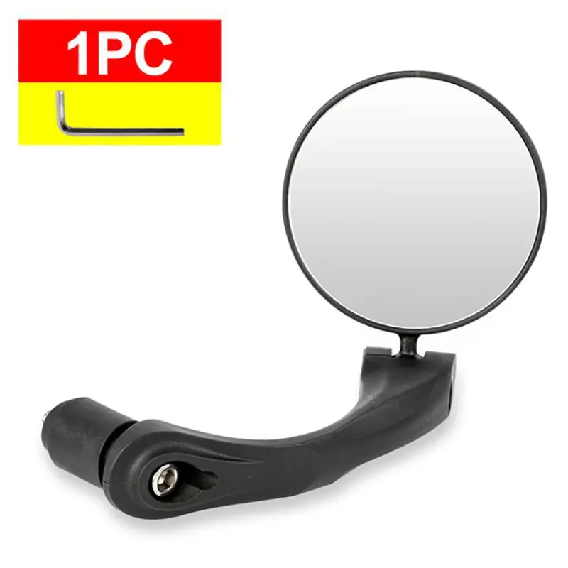 

1Pc 360 Bicycle Rearview Mirror Mountain Road Bike Handlebar Foldable Convex Rearview Reflector Mirror