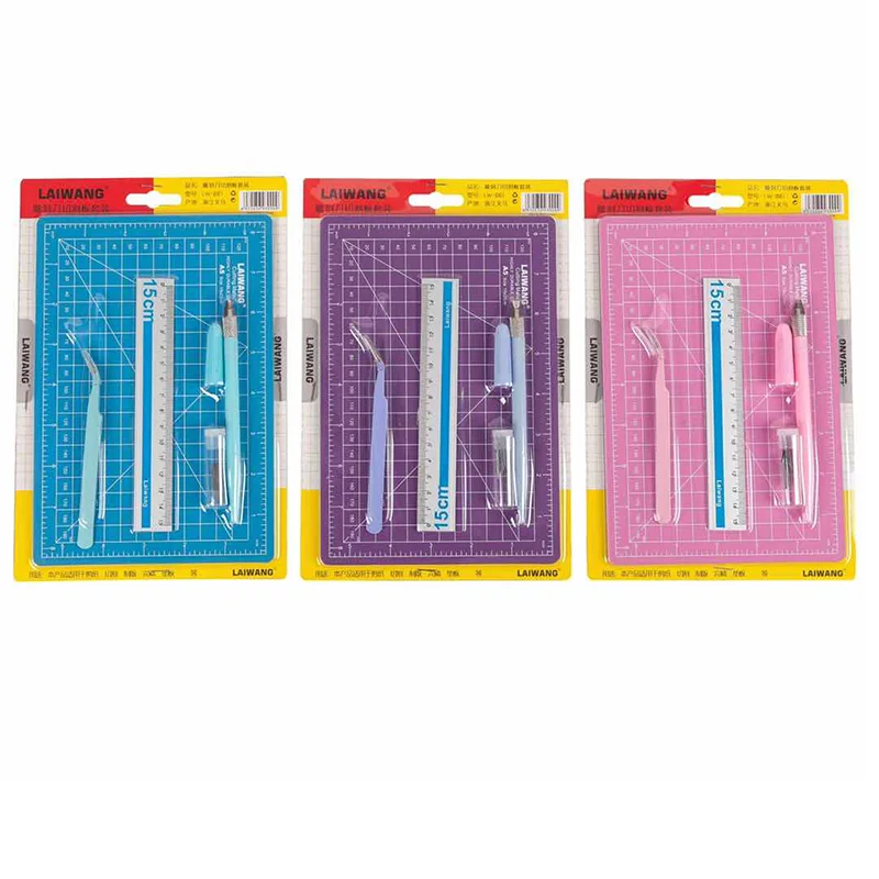 

A5 22*15CM Cutting Mat Hobby Modelling Tools Set Model DIY Accessories Cutting Mat Self Healing Grinding Machine