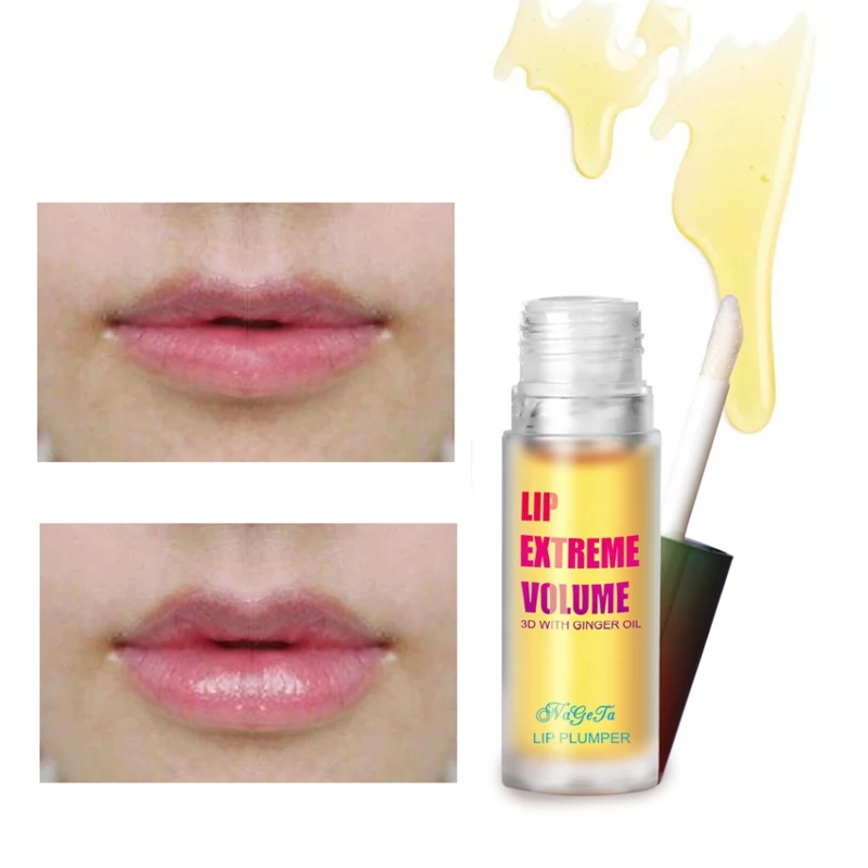 

Ginger Mint Lip Balm Moisturizing Lip Plumper Anti-drying Repair Reduce Fine Lines Lip Enhances Plump Lip Care Essence Serum