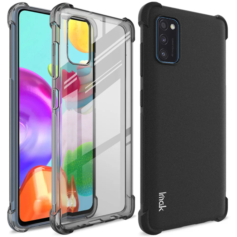 Силиконовый прозрачный чехол IMAK Для Samsung Galaxy A41|Бамперы| |