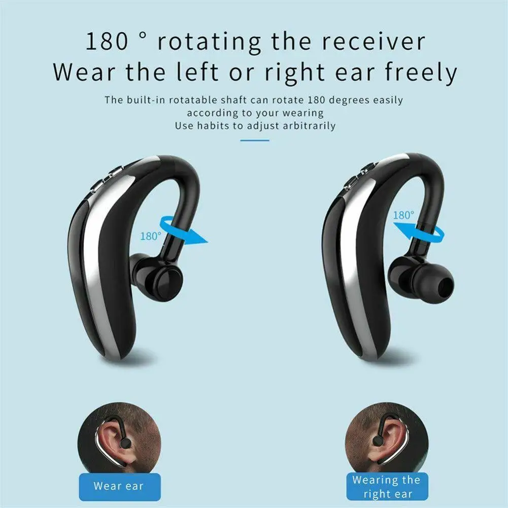 Wireless Bluetooth Headset Headphone Sport Earphone for iPhone Android Samsung Note 10 9 8 S10 S9 S8 LG G7 G6 Motorola E G