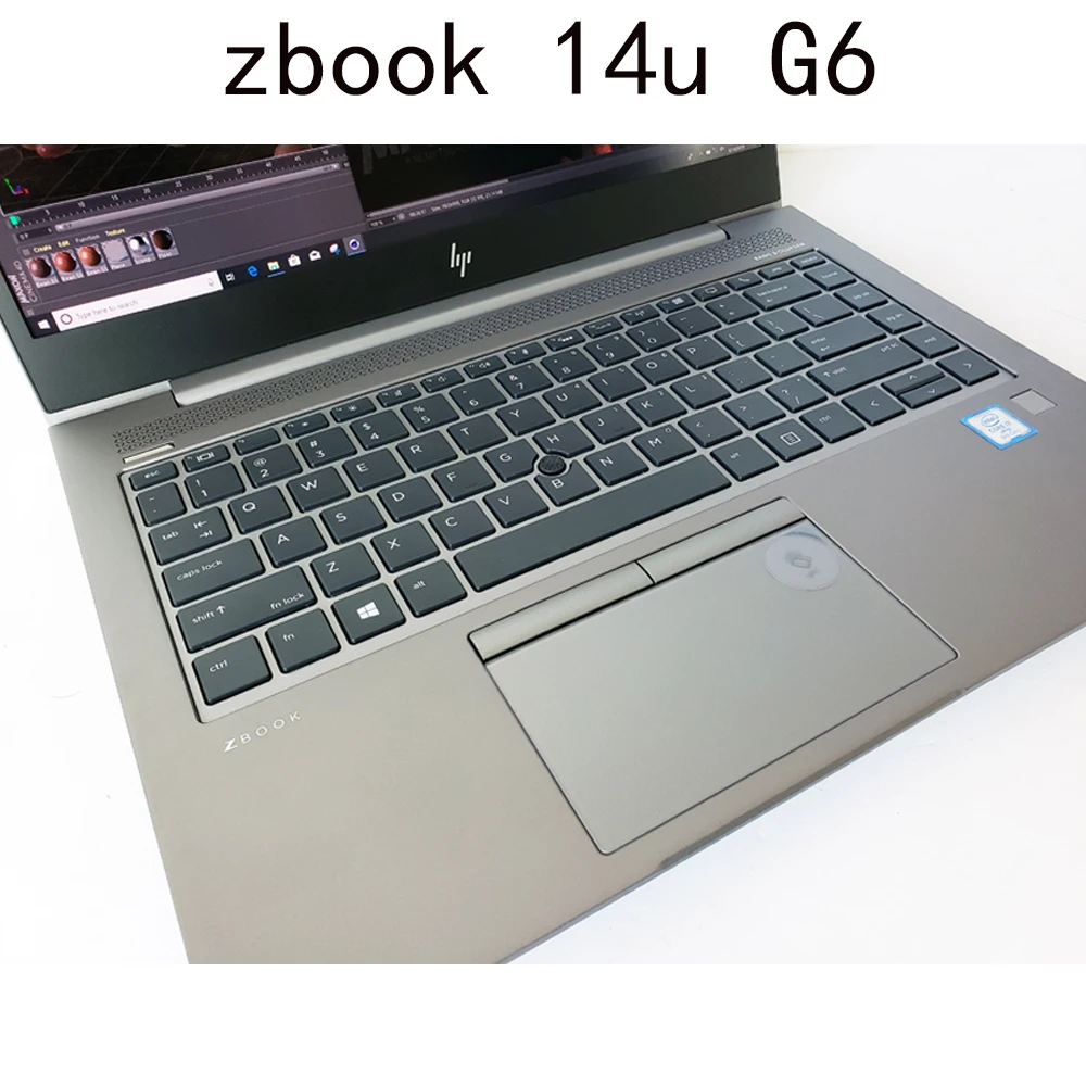 Keyboard Skin Cover for HP Elitebook 745 G5 HP Elitebook 840 G5 14 Notebook/HP ZBook 14U G5 Keyboard Protector Protective Skin with Pointing Gradual Pink