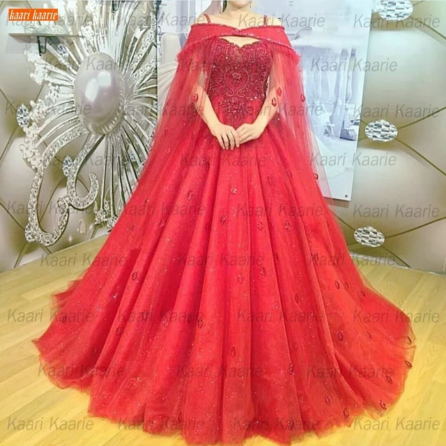 Buy Red Fish Cut Gown for Women Online from India's Luxury Designers 2024
