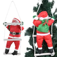 Рождественские украшения для дома, скалолазание, лестница, Санта Клаус, игрушка, кукла, Рождественская елка, Декор, подвесное украшение, enfeite De Natal