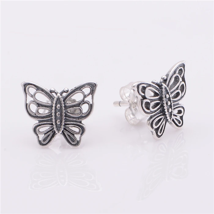 Серебряные серьги brinco, 925 пробы, серебряные серьги-гвоздики с мультяшным рисунком и цветком для женщин, хорошее ювелирное изделие, ER002