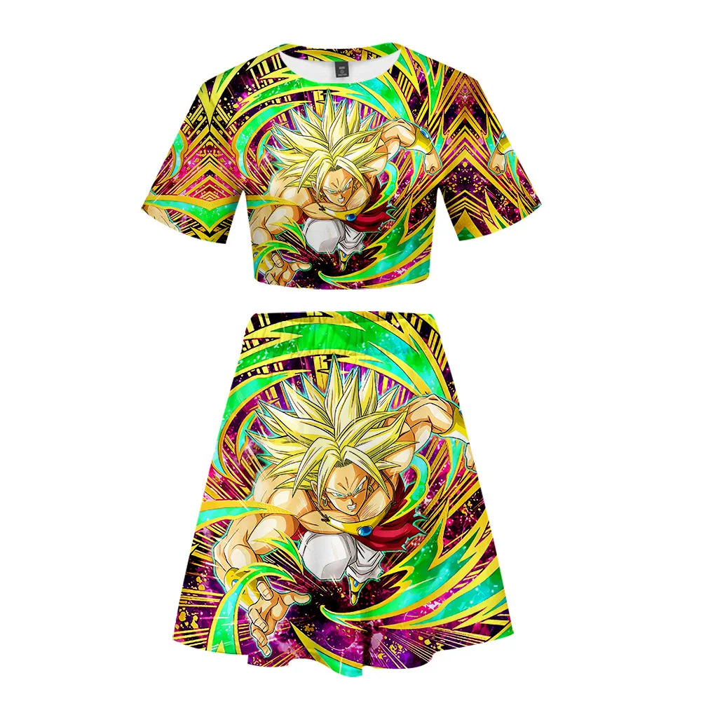 Горячая Распродажа Dragon Ball Super Broly Dragon Ball ультра-: повседневная короткая юбка комплект
