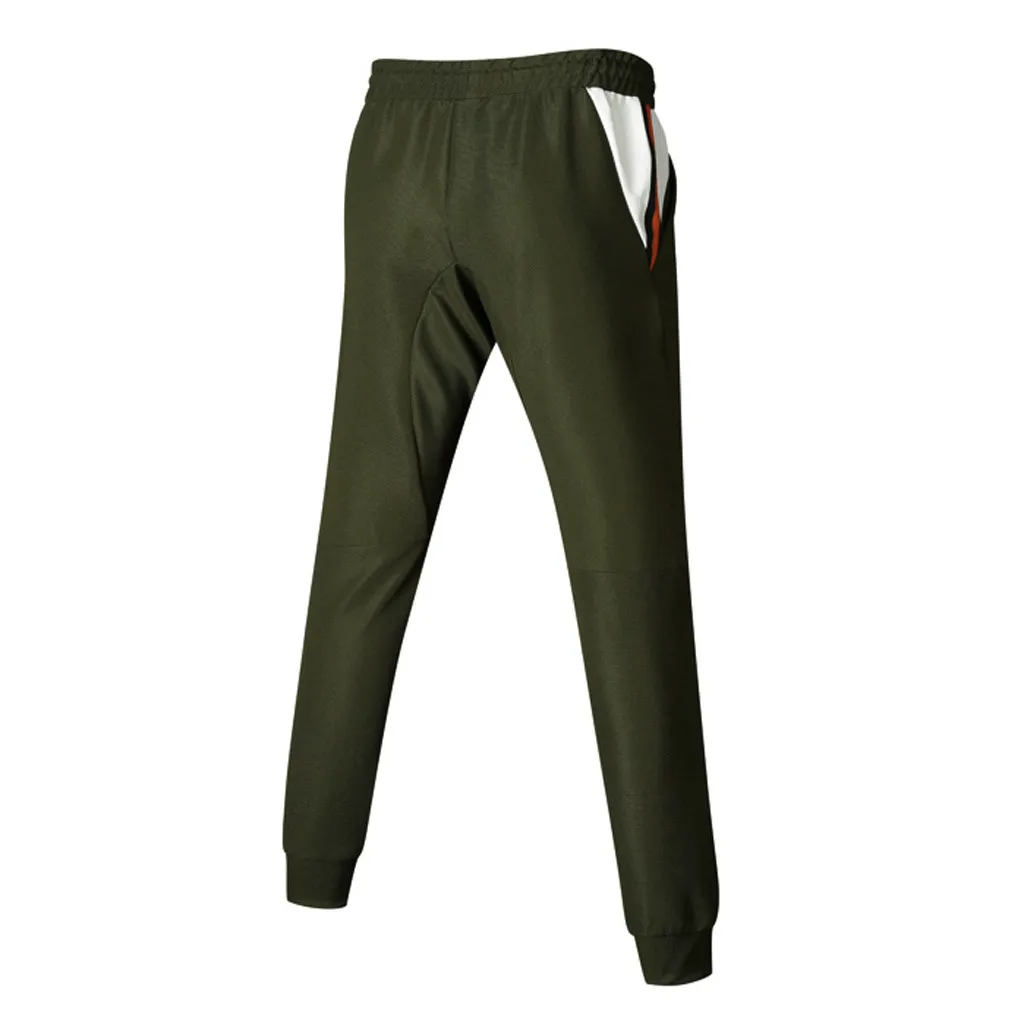 Pantalones hombre мужские повседневные спортивные штаны для фитнеса, бодибилдинга, с карманами, полной длины, calca masculina