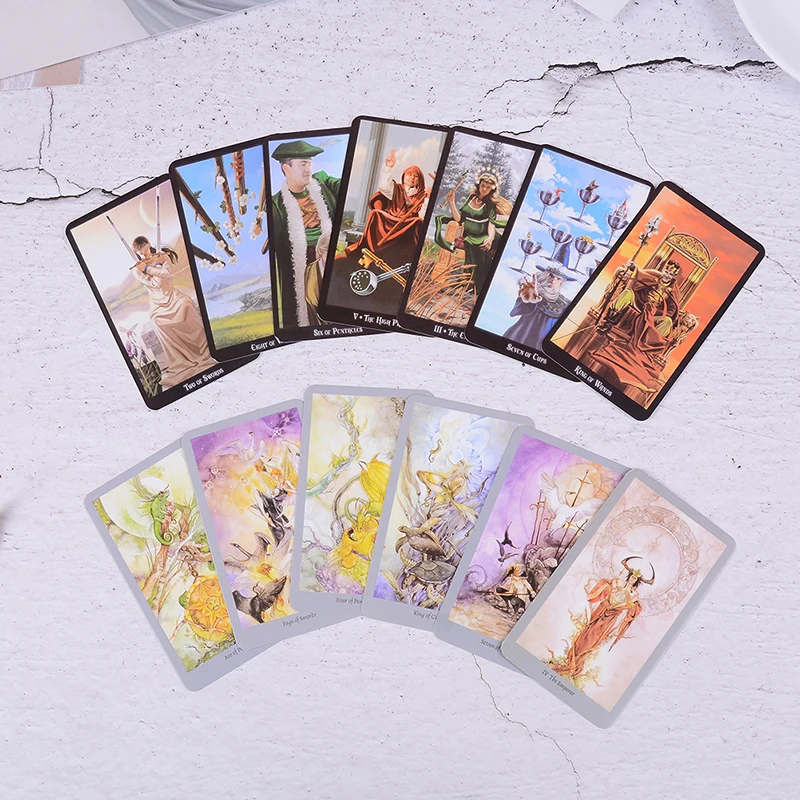 97 мм* 57 мм колода Таро Kaarten Lees De Mythic Fate waarzegerij Voor Fortune Card Games