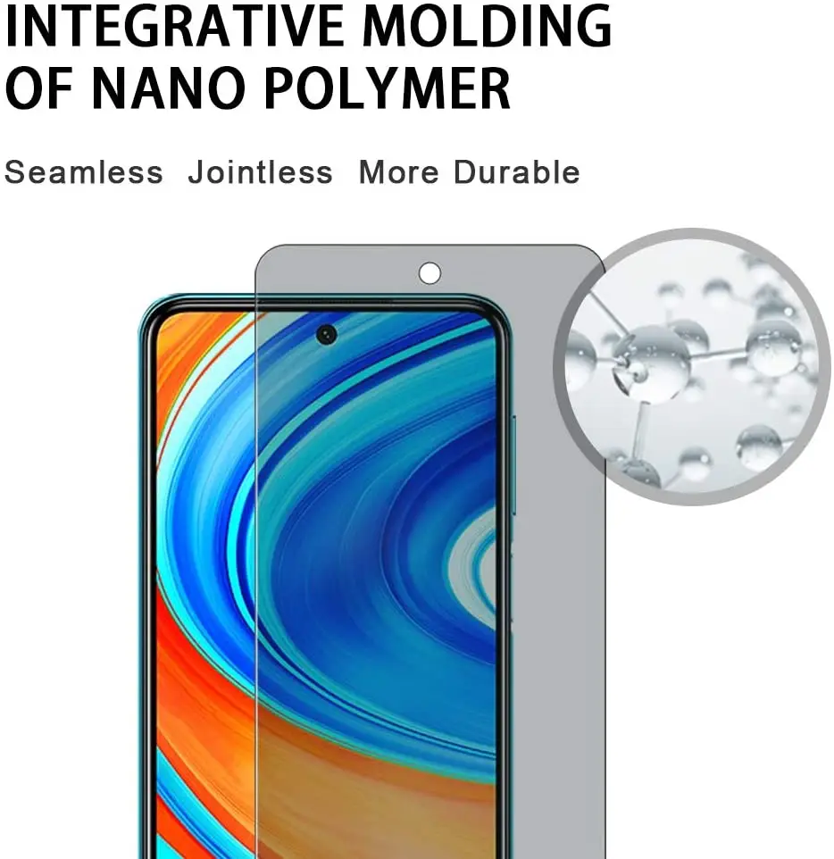 Enhanced Privacy Tempered Glass Film Anti-Spy Screen Protector