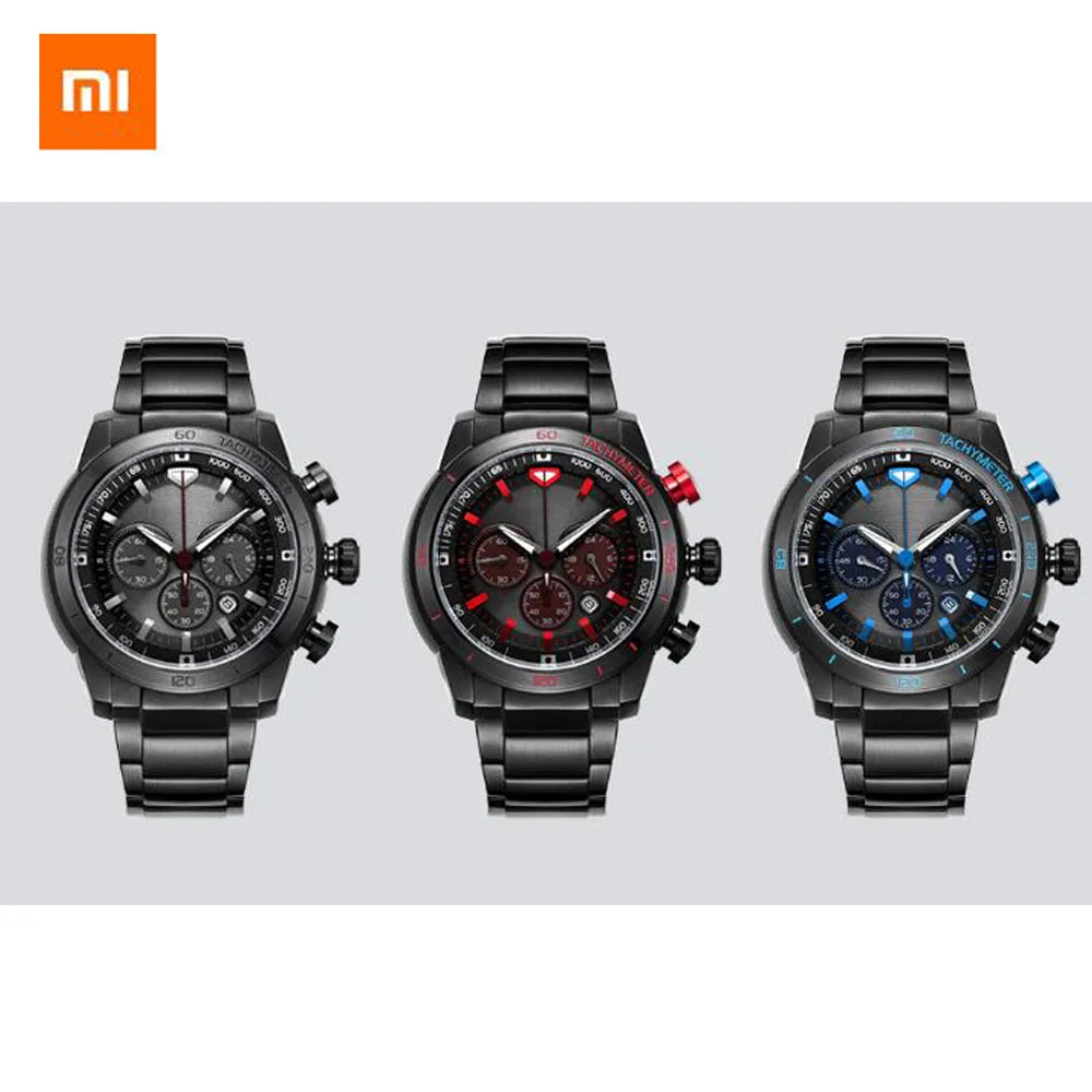 Xiaomi TwentySeventeen оптическая кинетическая энергия часы EasyTo конвертировать видимый