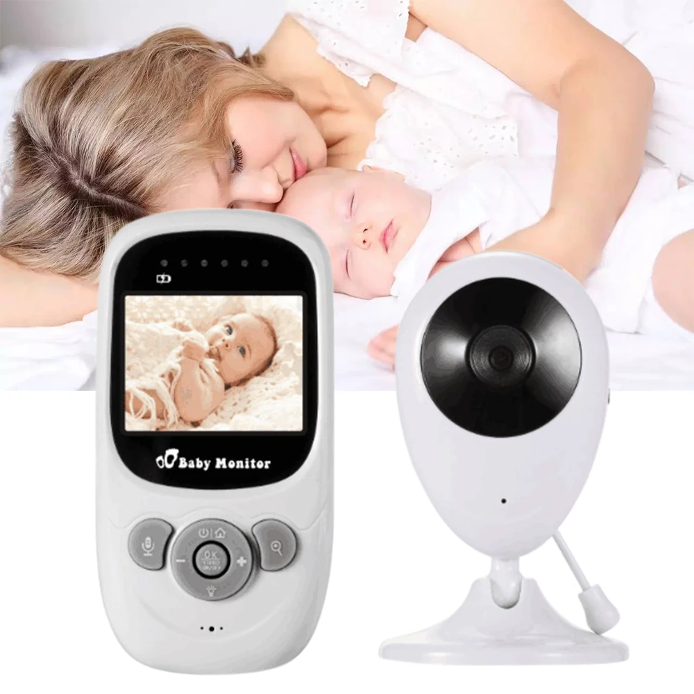2 4 дюймовый беспроводной ЖК-Аудио Видео детский монитор с высоким разрешением