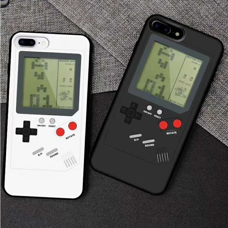 Игровой чехол Gameboy для iPhone 12 11 Pro Max 7 8 6 + XS XR X SE 2 мини Чехол ретро чехлы телефонов