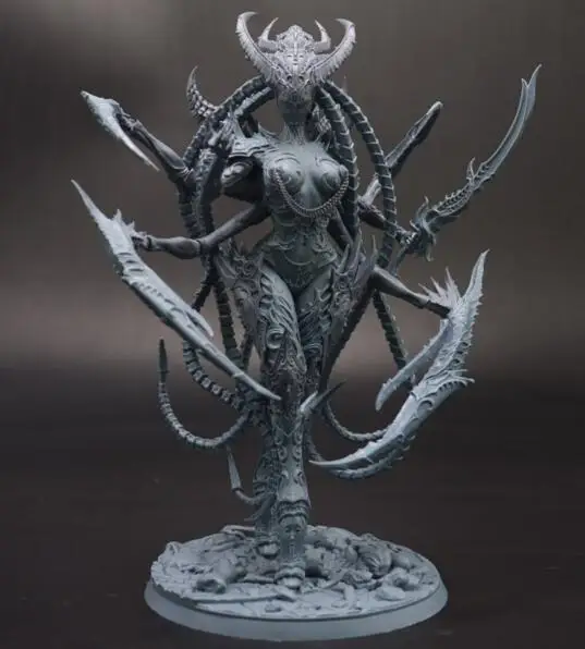 

New Resin Figures Women Devil Model Kits (about 180mm)