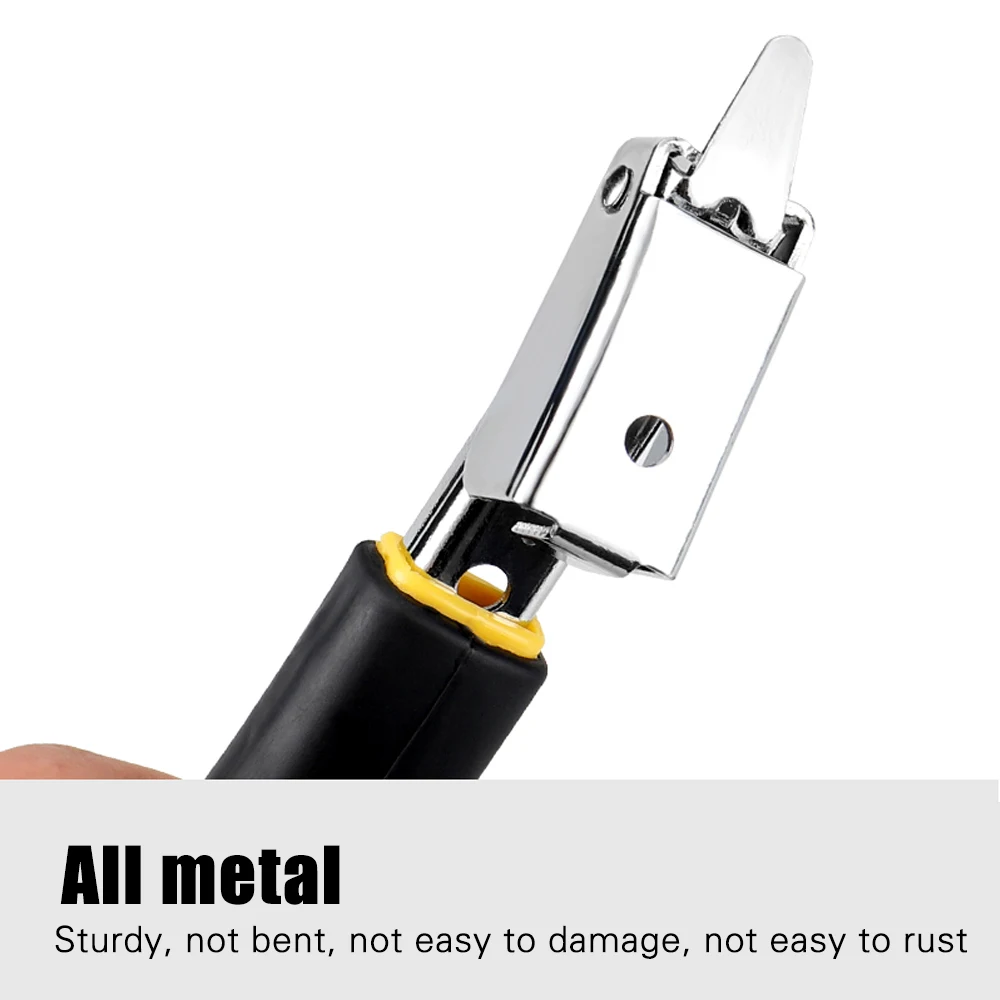 Durable Staple Multifunction Metal Updated Wooden Door Staple Remover Tool Parts Home Improvement Black Yellow