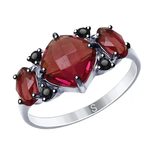 SOKOLOV ring of silver