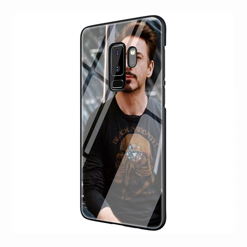 G12 EWAU «Железный человек», чехол из закаленного стекла для телефона для samsung S7 S8 S9 S10 Note 8, 9, 10, плюс A10 20 30 40 50 60 70 - Цвет: G12