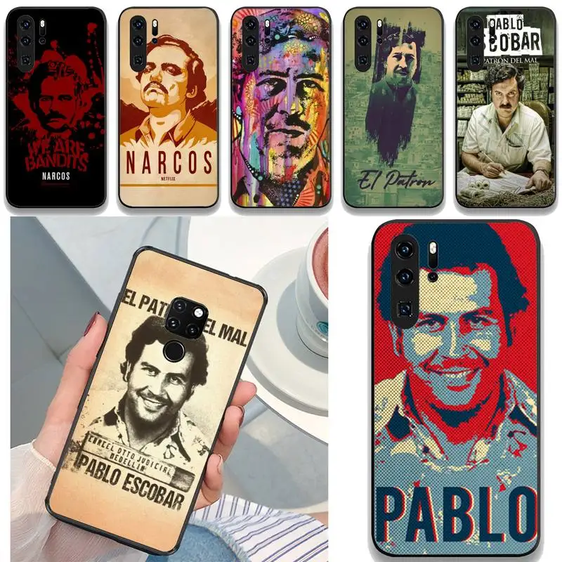Pablo Escobar Lovely Phone Case For Huawei Mate 10 20 Lite Pro X Honor Play Y6 5 7 9 Prime 2018 2019 Cover | Мобильные телефоны и