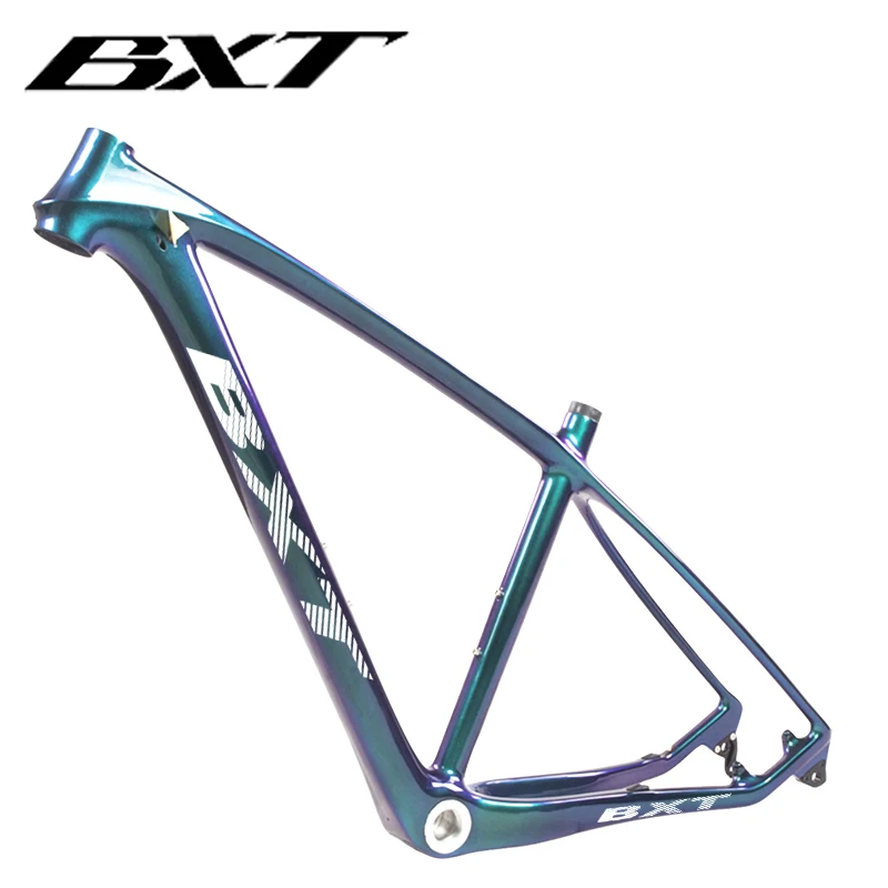 US $268.60 2021 T1000 carbon mtb frame 29er with fork to match 29 full carbon mountain bike frame S M L XL Size 316mm seatpost