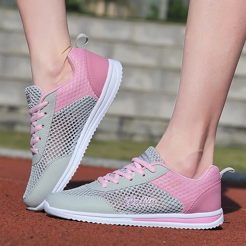 

2019 Paragraph Four Seasons Light Cool GIRL'S Mesh Athletic Shoes Youth Students WOMEN'S Casual Shoes WOMEN'S Thin Shoes