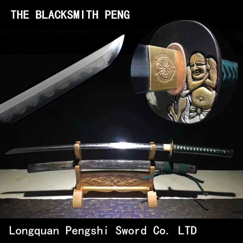 Ножницы из рыбьей шкуры золотистые серебристые катаны дамасская сталь Хамон