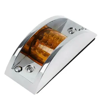 

Amber Side Marker Lights Chrome Armored Dustproof Accessories Replacement