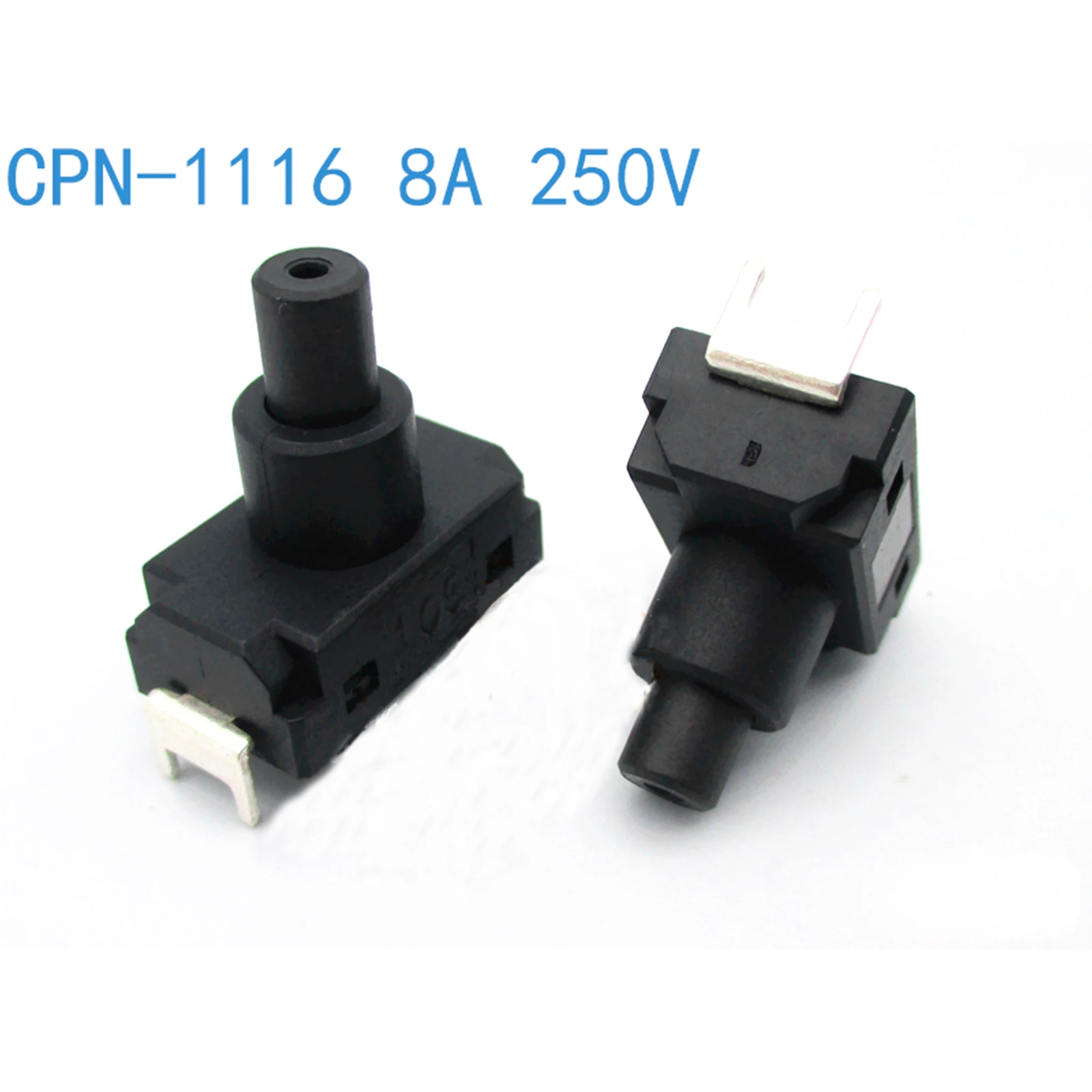 

1pc Replacement High Quality CPN-1116 Pushbutton Switch 2 Pins 8A 250V 16A 125V Vacuum Cleaner Power Switch