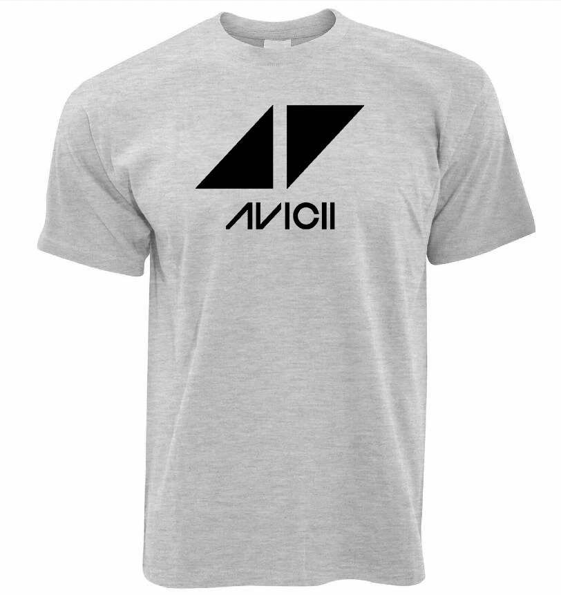 Футболка Avicii DJ Мужская/Женская в горошек Повседневная Уличная одежда с круглым