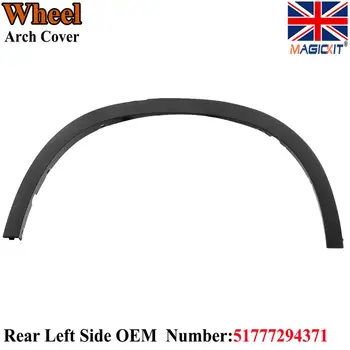 

MagicKit FOR BMW X5 SERIES F15 13-18 NEW REAR FENDER FLAT WHEEL ARC MOLDING BLACK LEFT