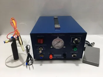 Online Diy 220V/110V Crafts Pulse Argon Spot Welder 400W Welding Jewelry Gold Silver Platinum Palladium