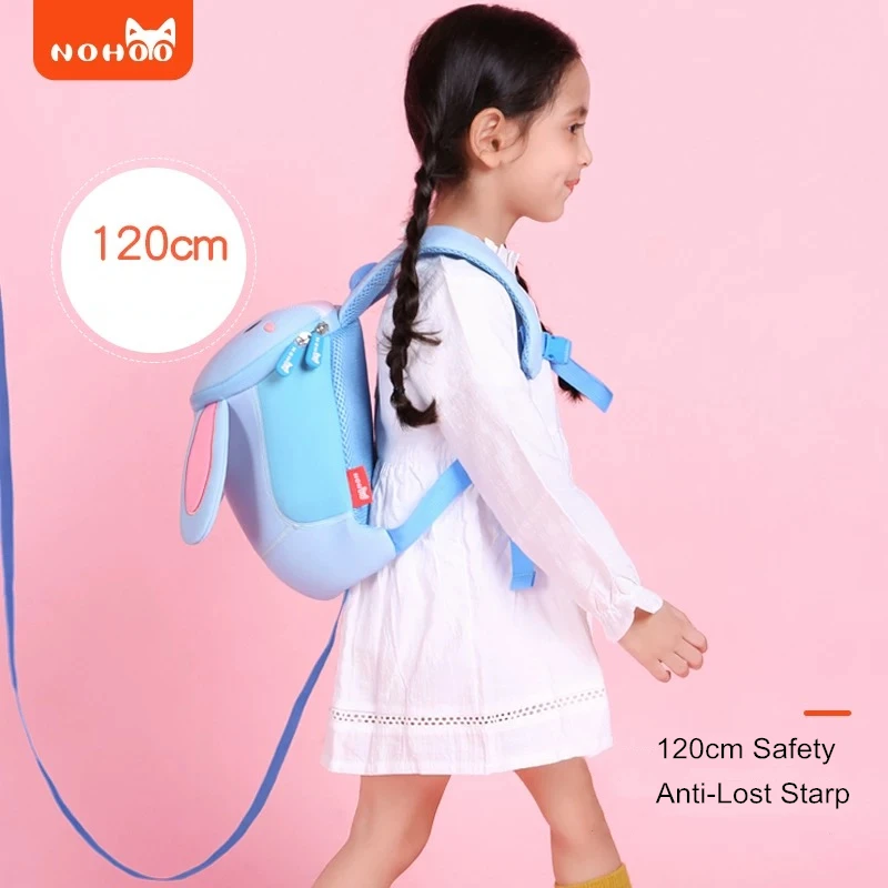 NOHOO School Bags Kids Bag for Girls school bags for boys Kindergarten kids backpack Waterproof Cute Toddler Backpacks 2022
