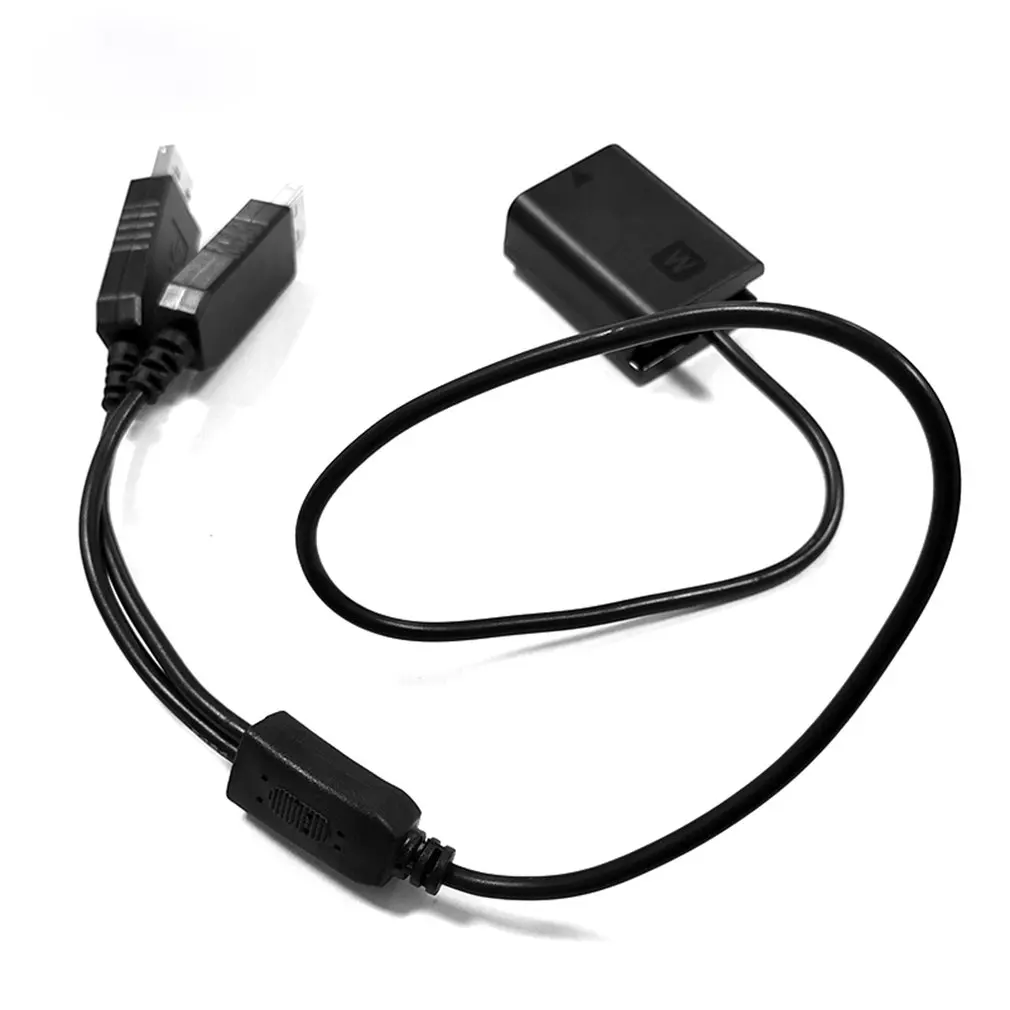 DC 5 V/3A к DC 7,6 V-8,4 V двойной USB DC муфта AC-PW20 муляж батареи для камеры sony A7000 DSCRX10 DSCRX10II