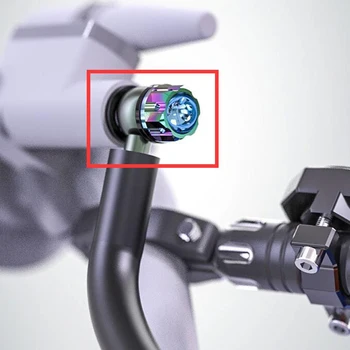 

Motorcycle Brake Master Cylinder Titanium Banjo M10 X 1.25 For Honda