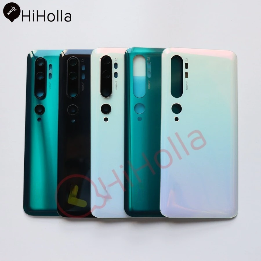Задняя крышка батарейного отсека для Xiaomi Mi Note 10 Pro стеклянная | Мобильные телефоны