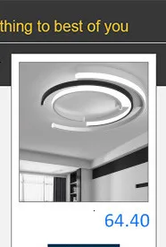 Современное освещение люстры для гостиной Luminarine avize lustre de plafond moderne 90-265 в Люстра для потолка люстра освещение