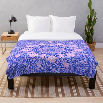 

Soft Blanket for Bed Sherpa Flannel Fleece Blanket Home Travel Sofa Soft Throw Blanket Root Humanty Qr Code Square Doom 2