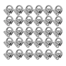 ^#Cheap MagiDeal 30pcs Folding Pad Eye Deck Lashing Ring Staple Cleat for Trailer ^#Cheap MagiDeal 30pcs Folding Pad Eye Deck Lashing Ring Staple Cleat for Trailer