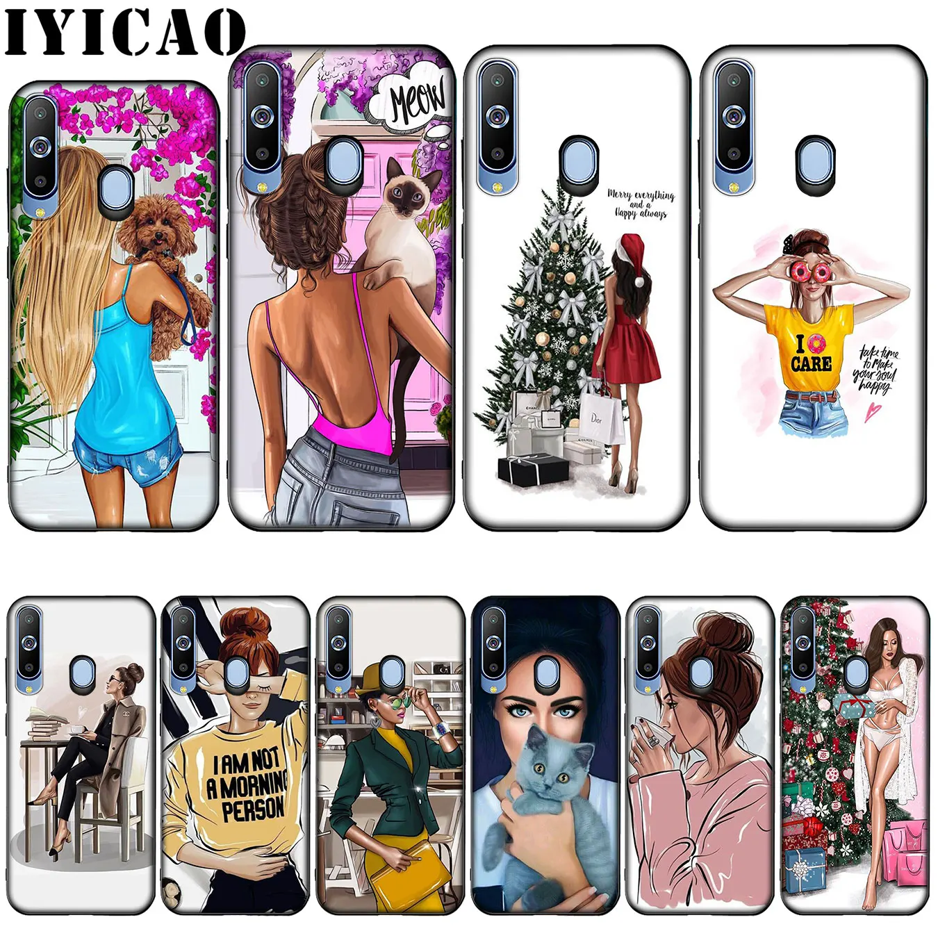 Christmas girl On Sale Luxury Soft Silicone Cover for Samsung Galaxy Note 10 Plus A50s A40s A30s A20s A10s Case |