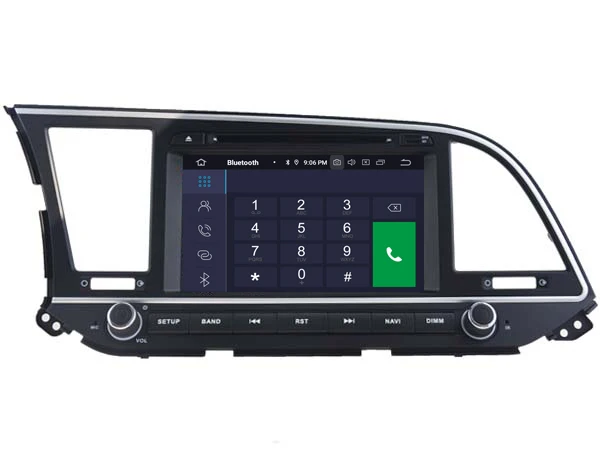 RUISO 4g+ 64g 8-Core автомобильный DVD плеер Android 9,0 для HYUNDAI ELANTRA автомобильный мультимедийный DVD Авто Радио Стерео 1080P GPS wi-fi DVR dab obd ips