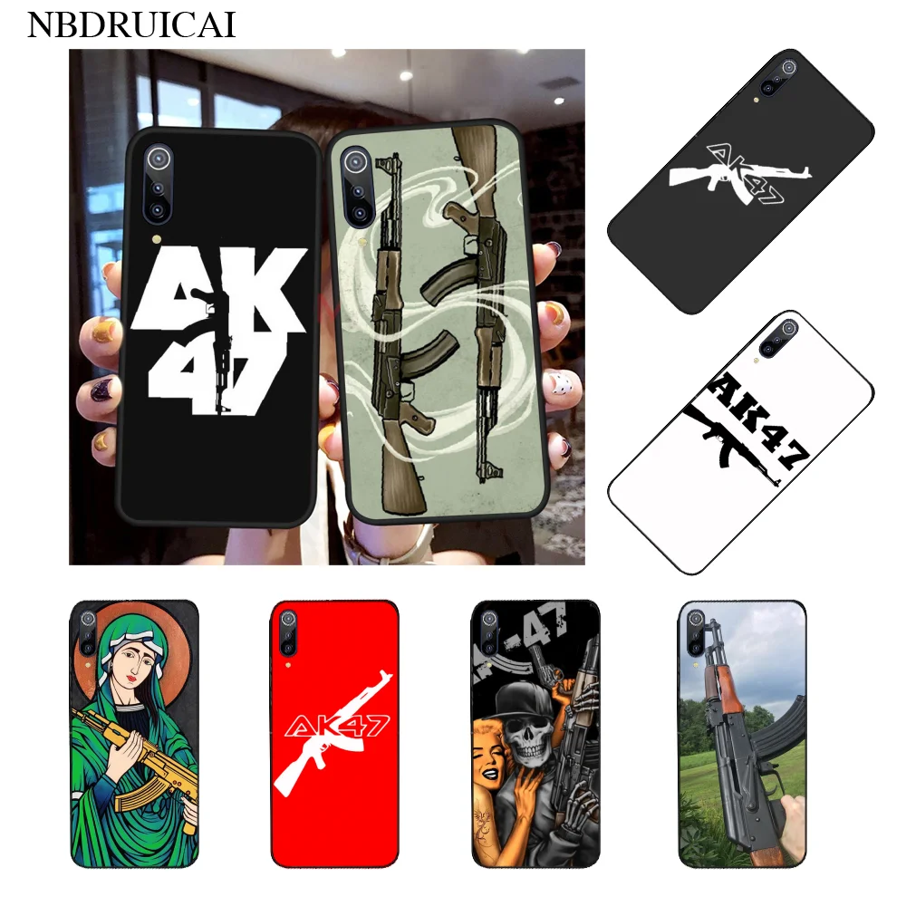 NBDRUICAI классический пистолет AK47 Роскошный Уникальный Дизайн чехол для телефона