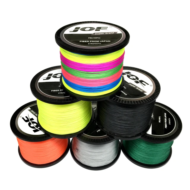 JOF 8 Strands Fast Sinking PE Fishing Line 1000M 22 31 41 50 61 72 88LB  Strong Tension Braided Fishing Line Fiber - AliExpress